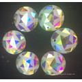 Star Flat Back Crystal Ab Mirror Glass Beads